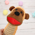 Brinquedo de cachorro de cachorro de macaco de brinquedo de animais de estimação estridente